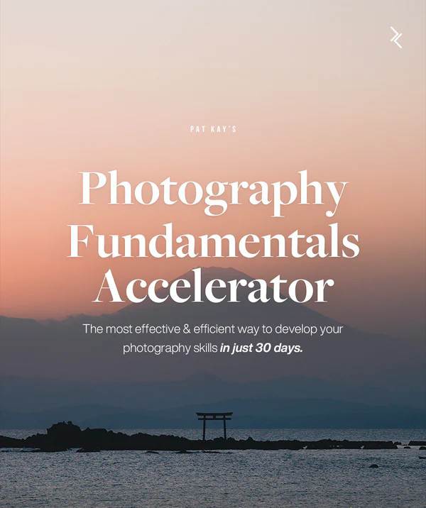 网红摄影师Pat Kay – 30天摄影基础知识加速器教程-30节课-中英字幕网创吧-网创项目资源站-副业项目-创业项目-搞钱项目网创吧